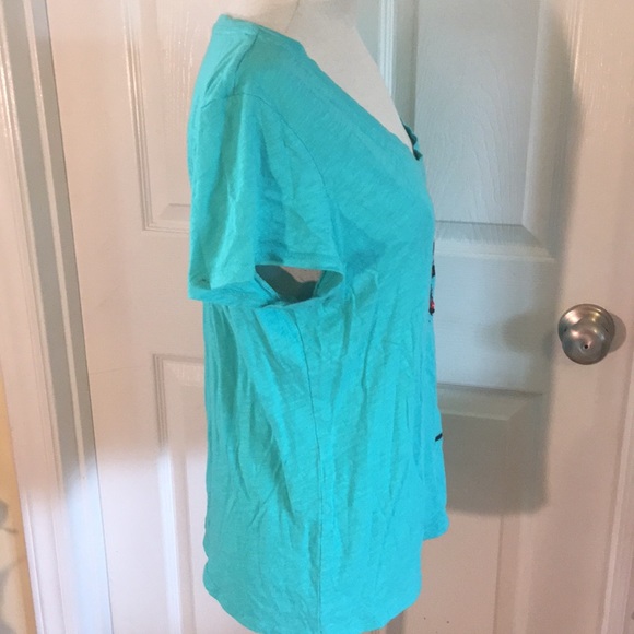 Soho sequined flamingo T-shirt size large - Picture 3 of 7